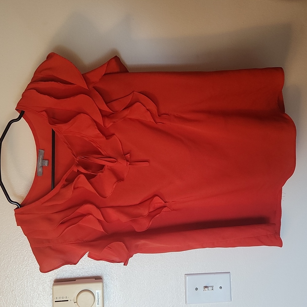 L Coral NY Collection Flowy Blouse